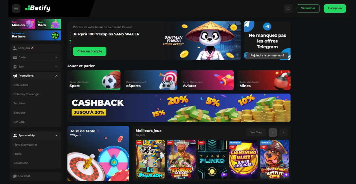 Les Caractéristiques Clés de Betify 